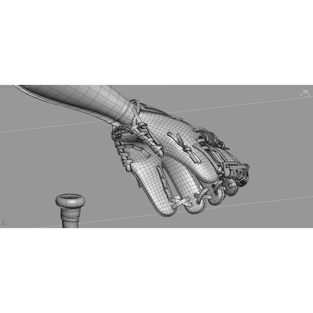 Baseball Uniform 3D Model – Photorealistic Player Outfit, FBX, OBJ - View 19