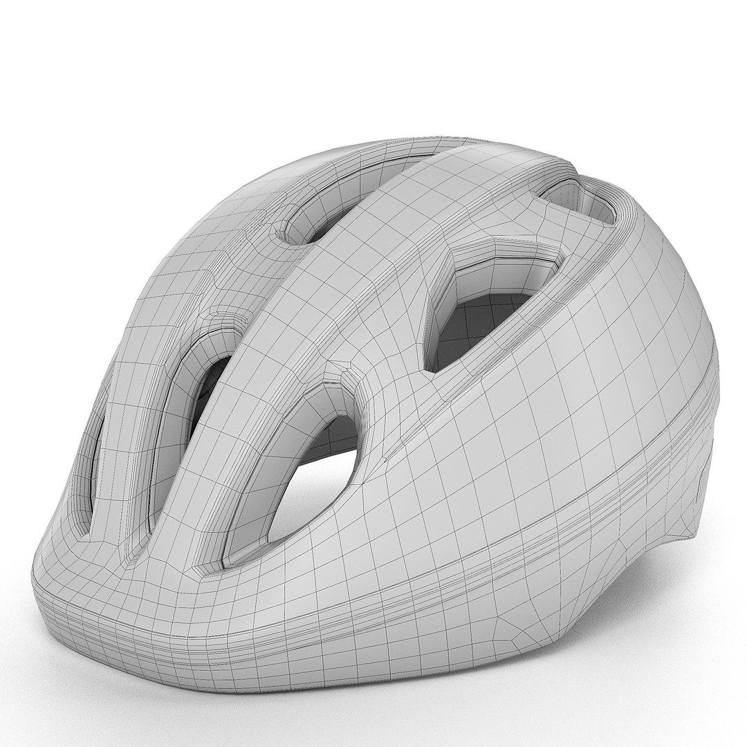 Sport Helmet 3D Model – High Quality PBR Asset for Cycling & More - View 5