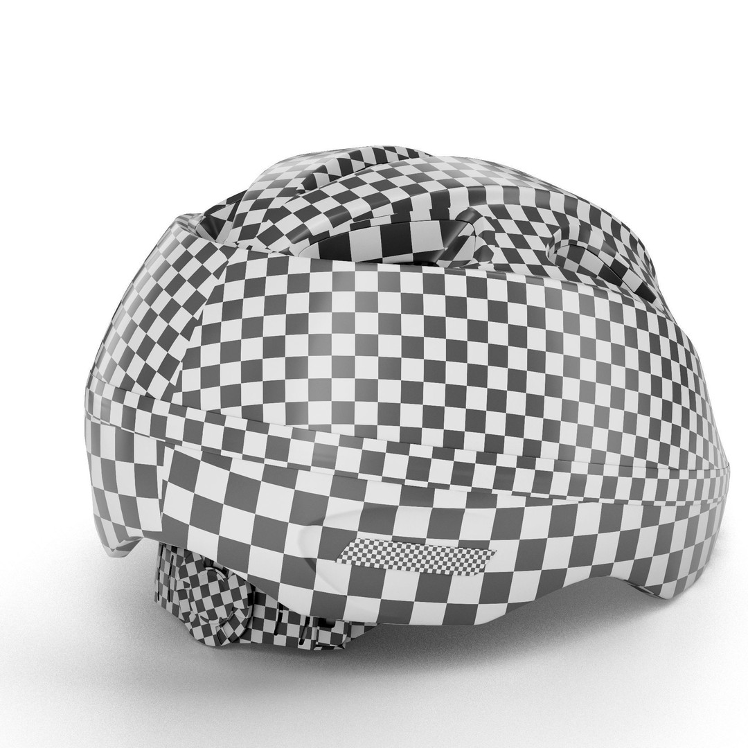 Sport Helmet 3D Model – High Quality PBR Asset for Cycling & More - View 7