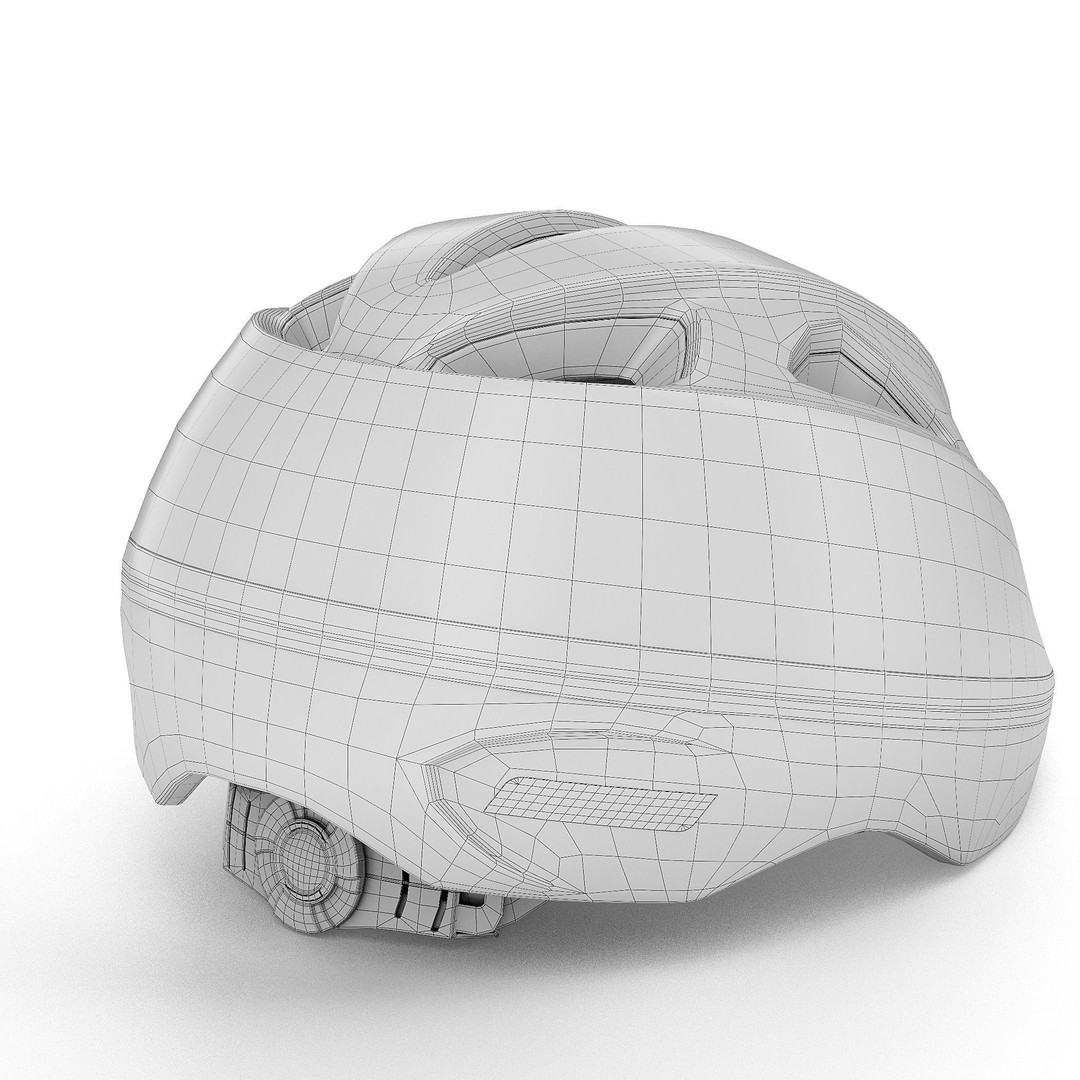 Sport Helmet 3D Model – High Quality PBR Asset for Cycling & More - View 8