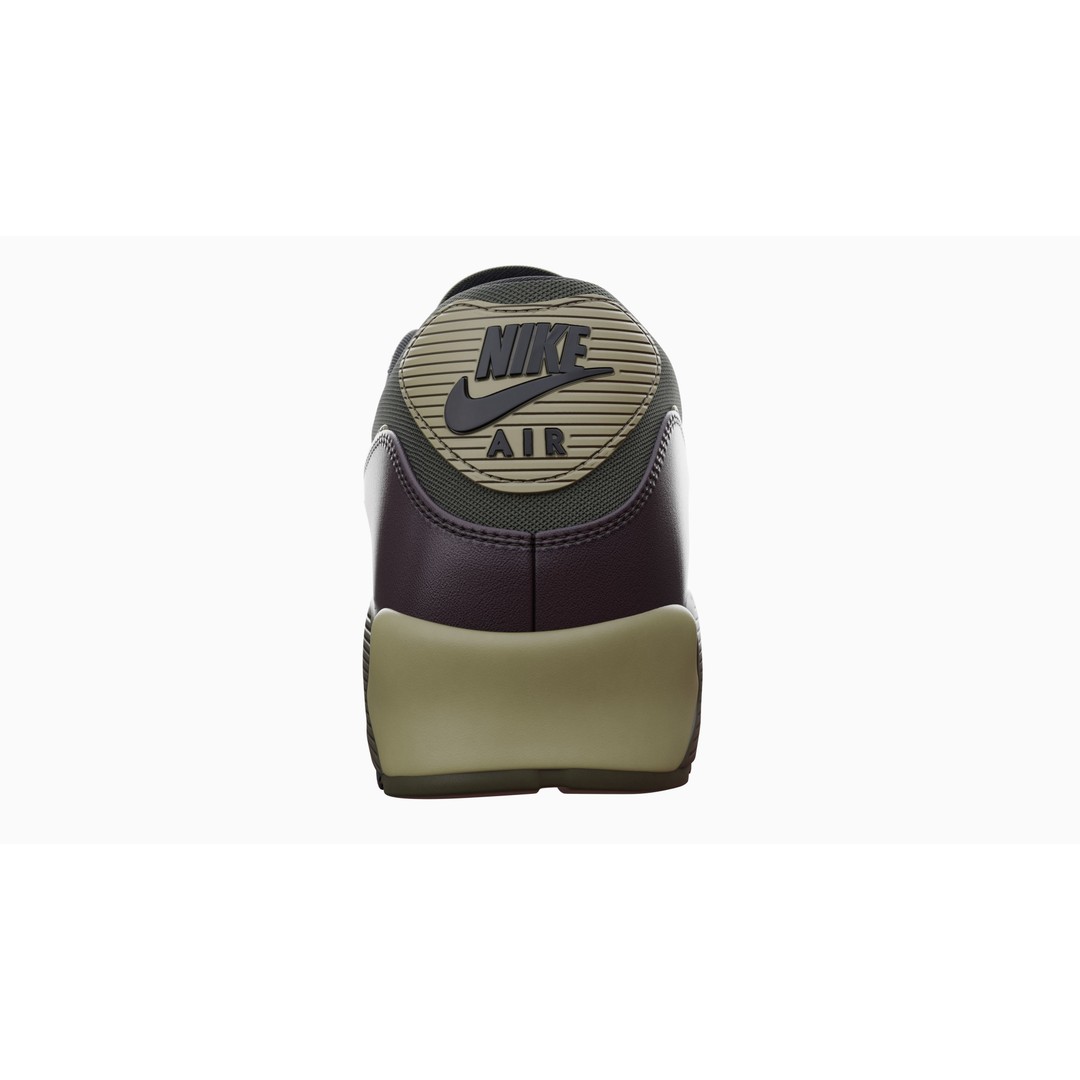 Nike Airmax 90 Sneaker 3D Model – Low Poly Game Ready Asset, Blender - View 53