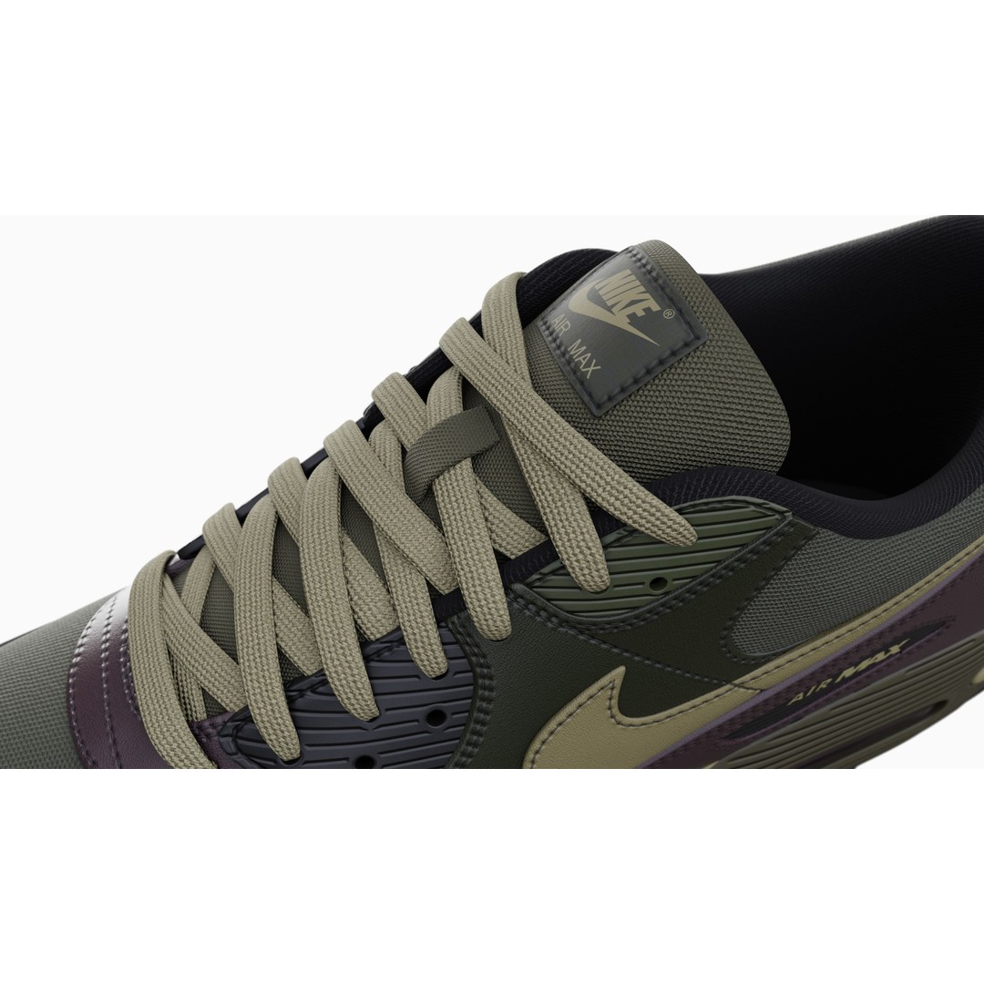 Nike Airmax 90 Sneaker 3D Model – Low Poly Game Ready Asset, Blender - View 59