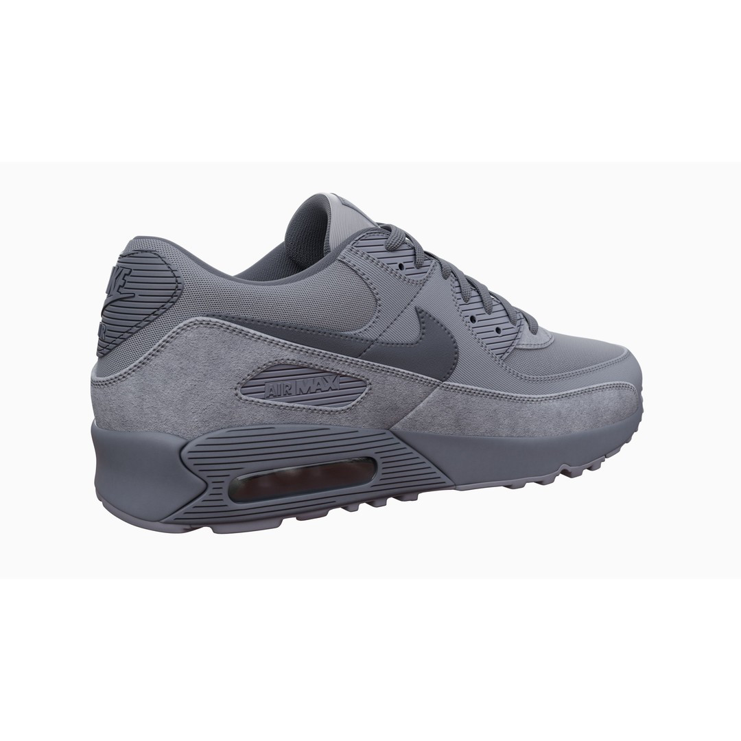 Nike Airmax 90 Sneaker 3D Model – Low Poly Game Ready Asset, Blender - View 68