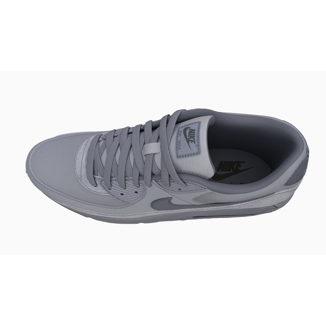 Nike Airmax 90 Sneaker 3D Model – Low Poly Game Ready Asset, Blender - View 71
