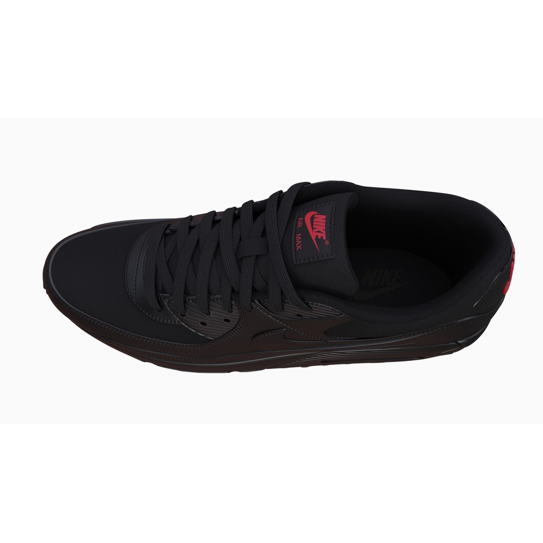 Nike Airmax 90 Sneaker 3D Model – Low Poly Game Ready Asset, Blender - View 96