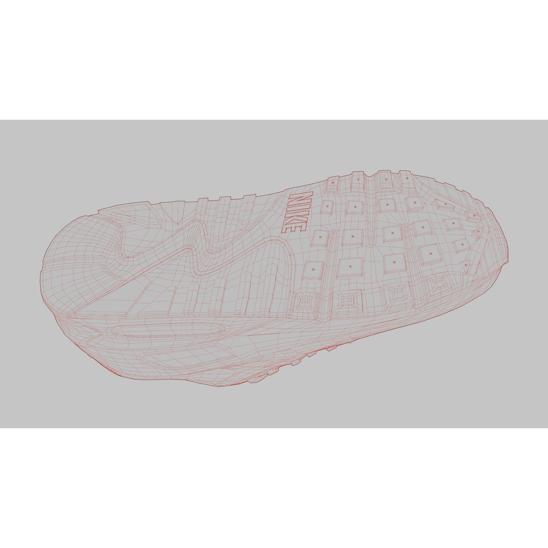 Nike Airmax 90 Sneaker 3D Model – Low Poly Game Ready Asset, Blender - View 99