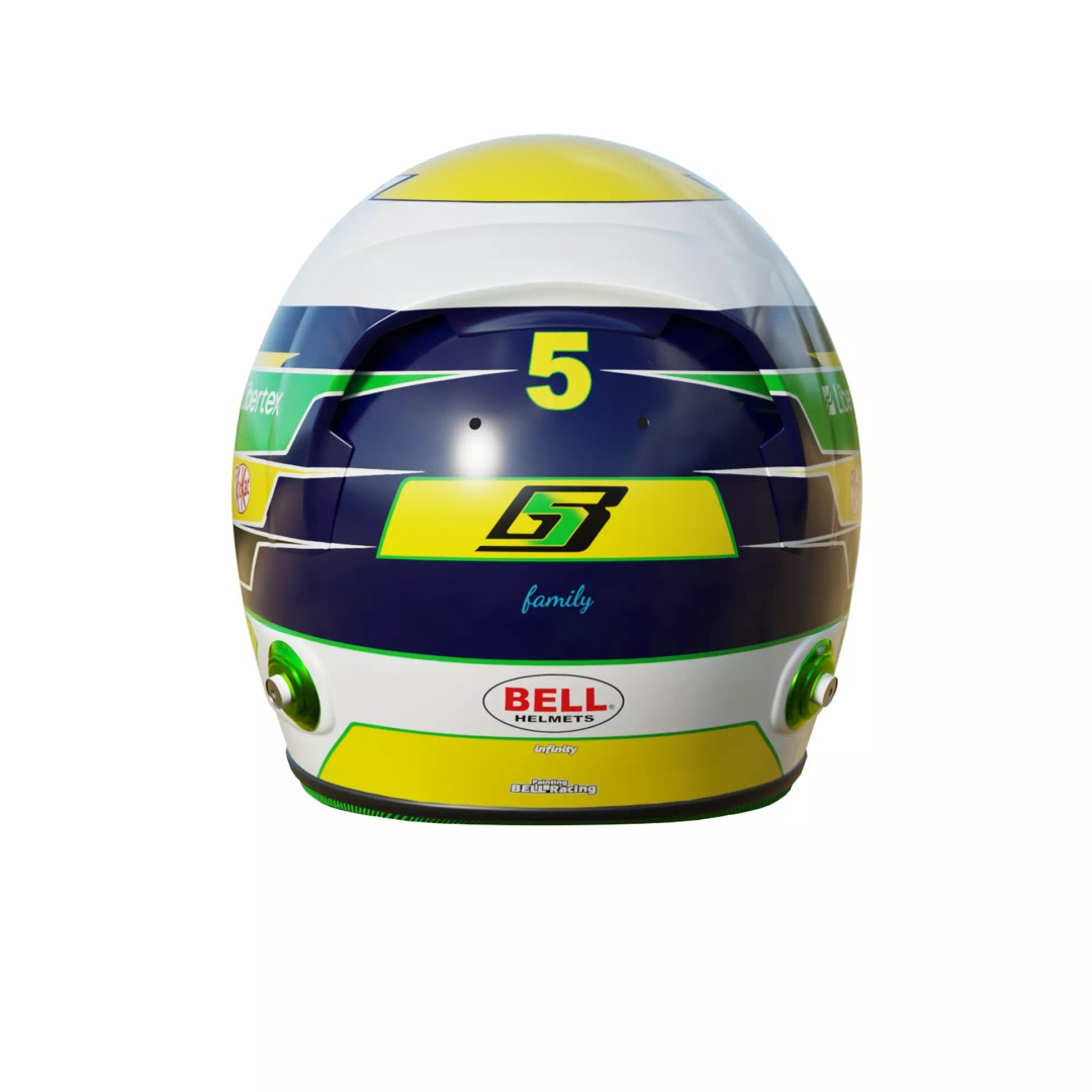 Gabriel Bortoletto Helmet 2025 3D Model – High Poly PBR Asset, FBX, Blender - View 6