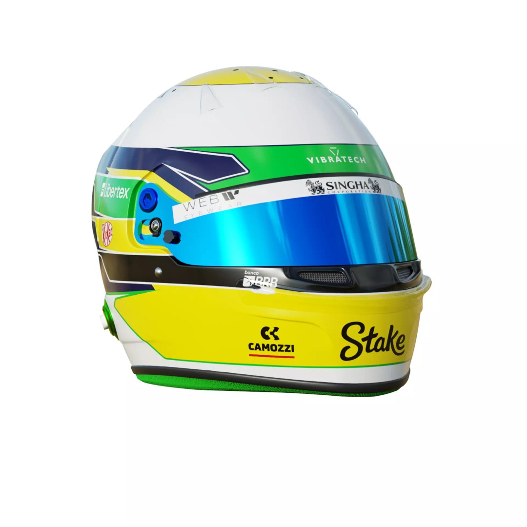 Gabriel Bortoletto Helmet 2025 3D Model – High Poly PBR Asset, FBX, Blender - View 9