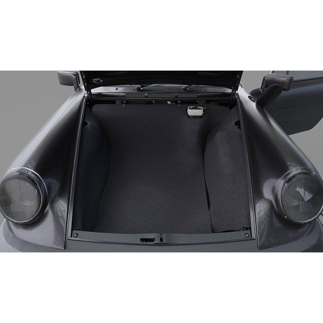 Porsche 911 SC Coupe 3D Model – Low Poly Game Ready Asset, FBX, Blender - View 6