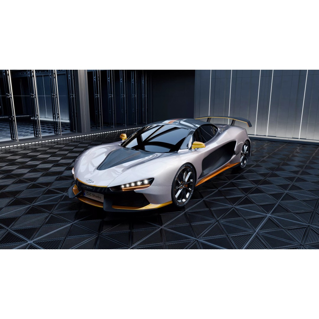 CC Chimera Supercar 3D Model – High Poly Sports Car, Blender, FBX - View 2