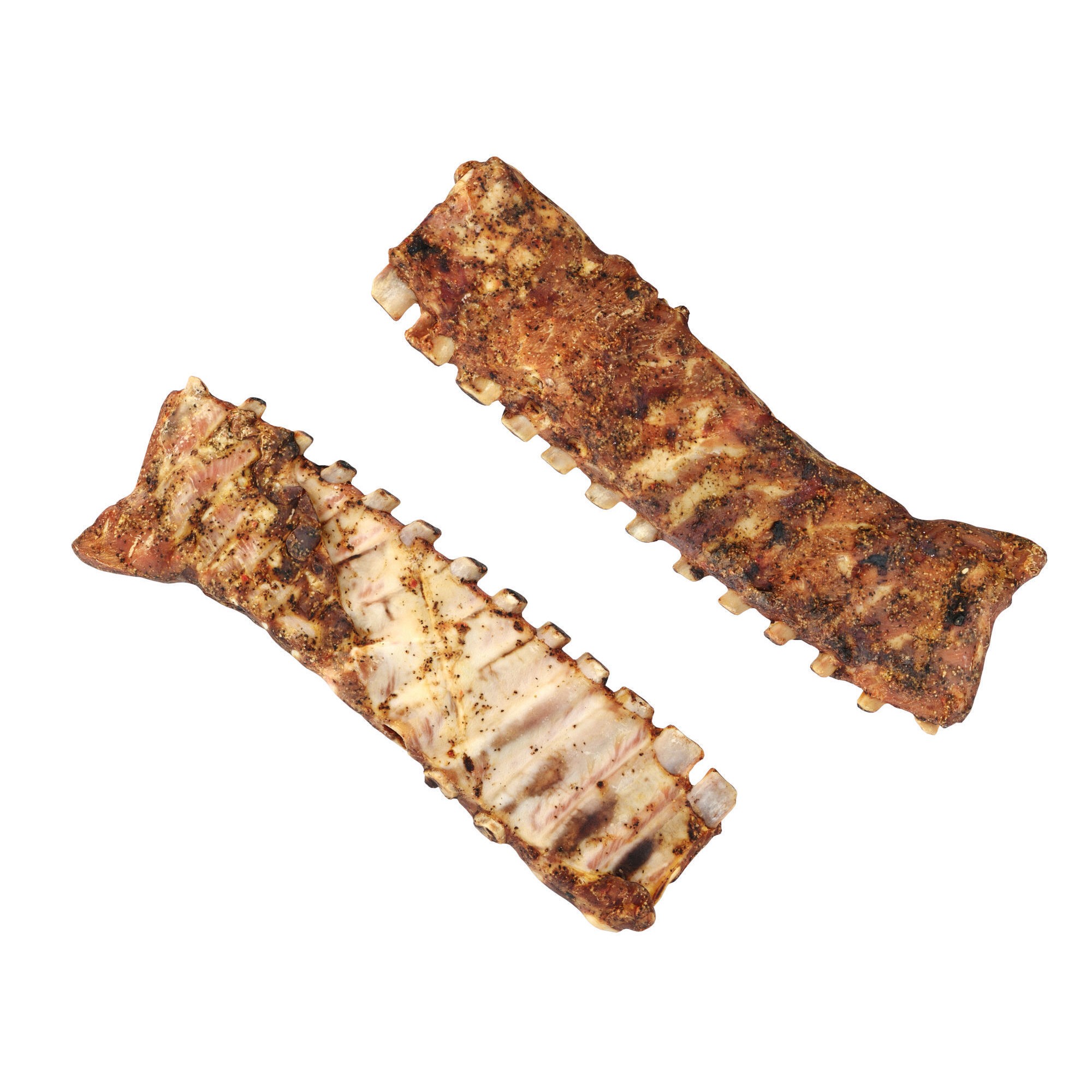 Grilled Ribs - High-Poly Photogrammetry 3D Model - View 10
