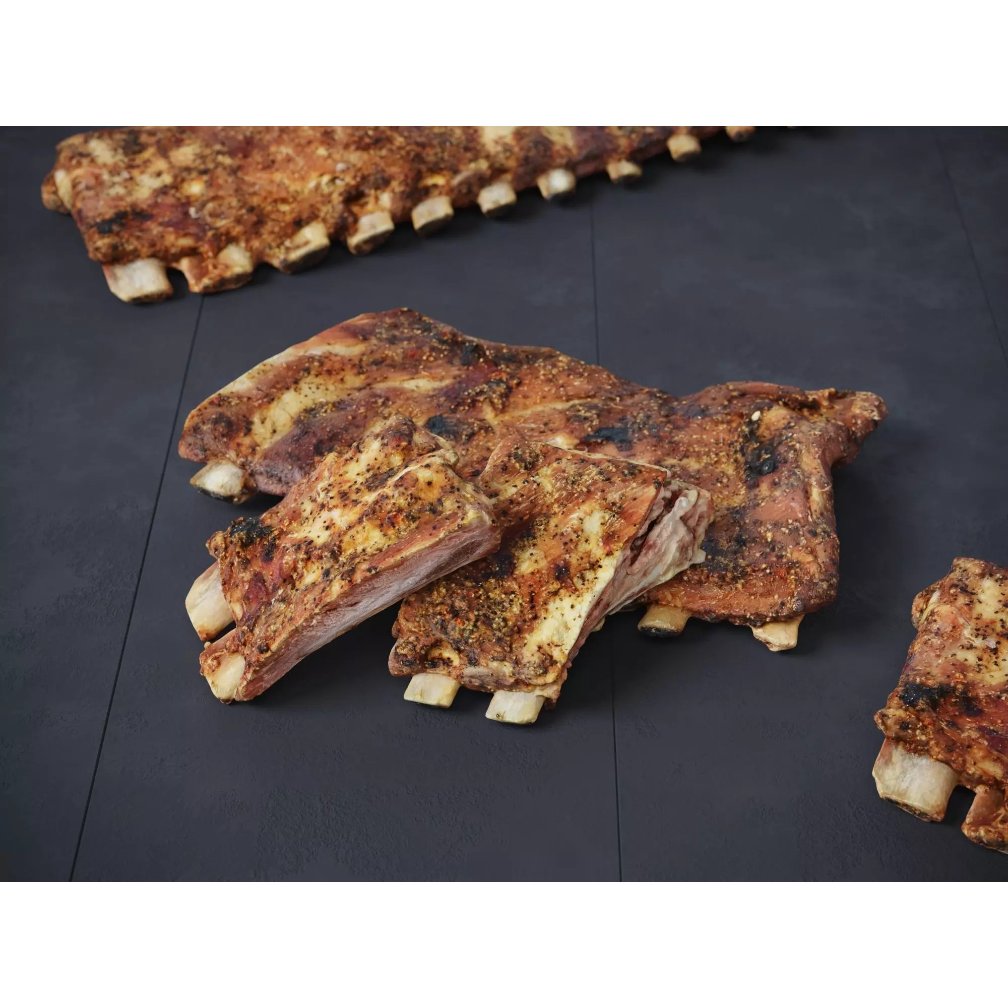 Grilled Ribs - High-Poly Photogrammetry 3D Model - View 2