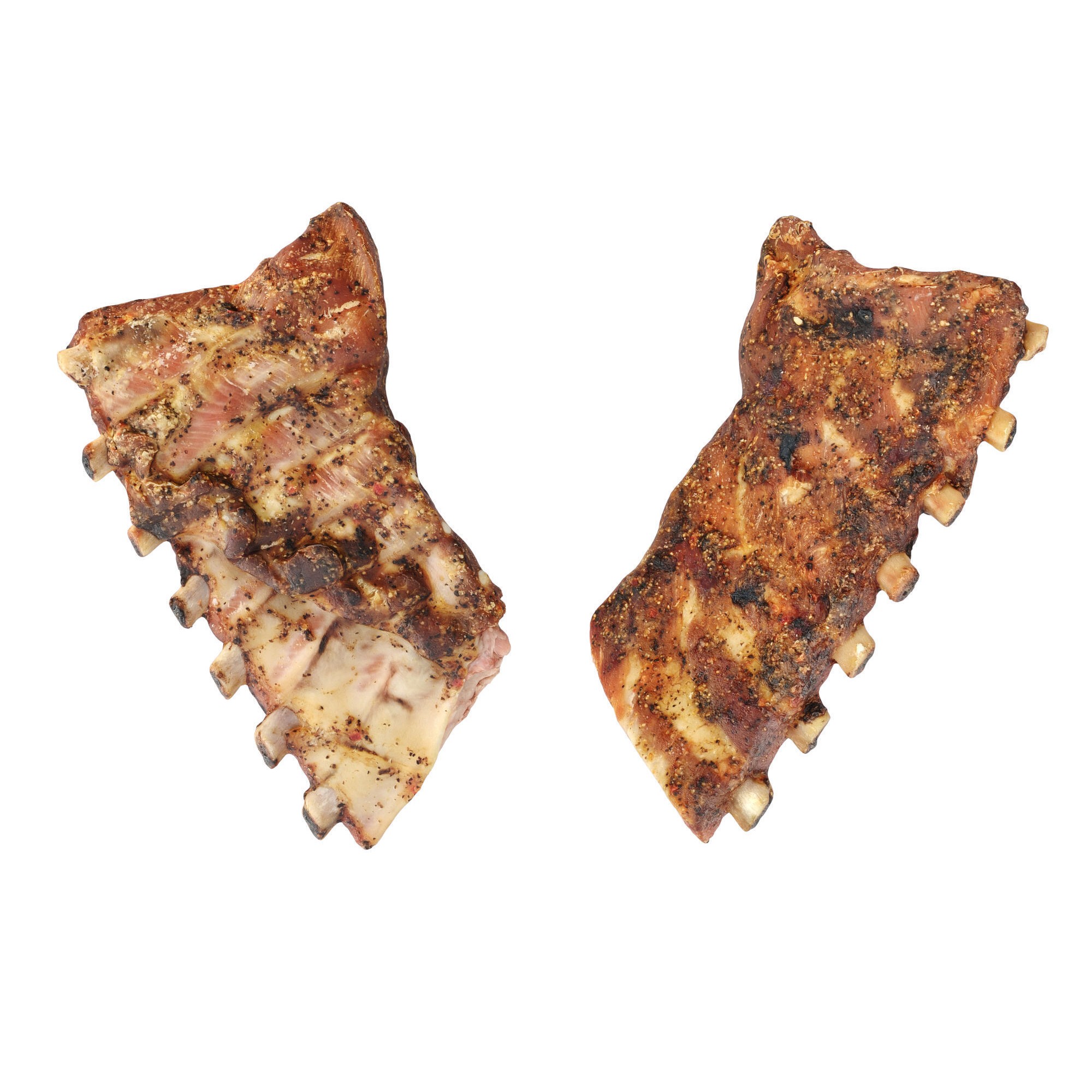 Grilled Ribs - High-Poly Photogrammetry 3D Model - View 8