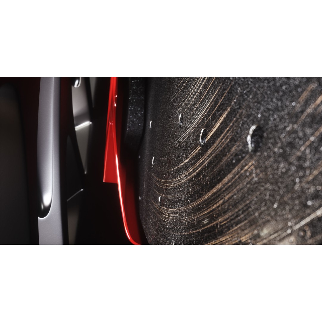 Tesla Roadster 3D Model – Low Poly Sport Car Wheels with PBR Textures - View 20