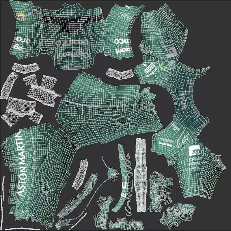 Aston Martin Suit 3D Model – High Detail Game-Ready Asset, FBX & C4D