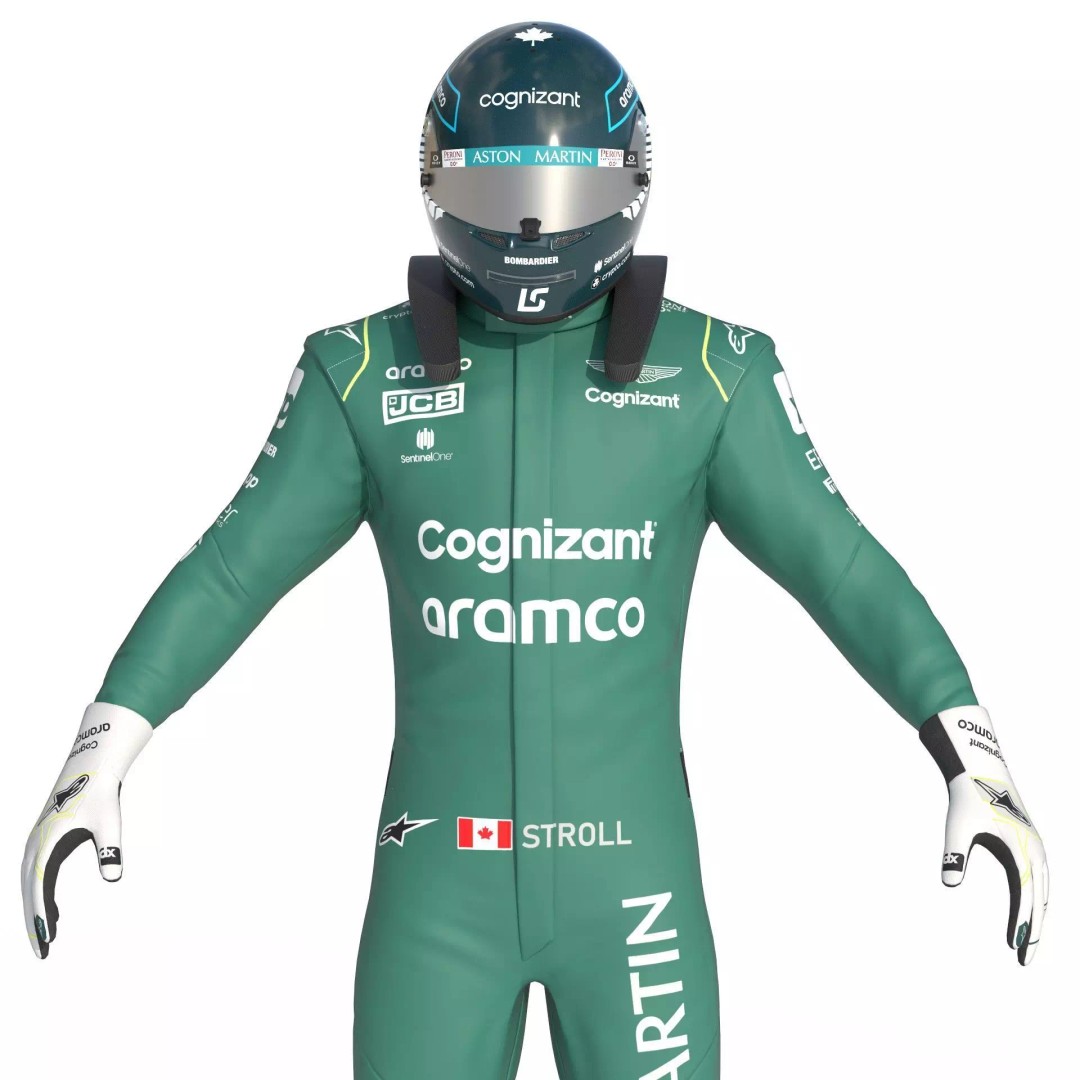 Aston Martin Suit 3D Model – High Detail Game-Ready Asset, FBX & C4D - View 10