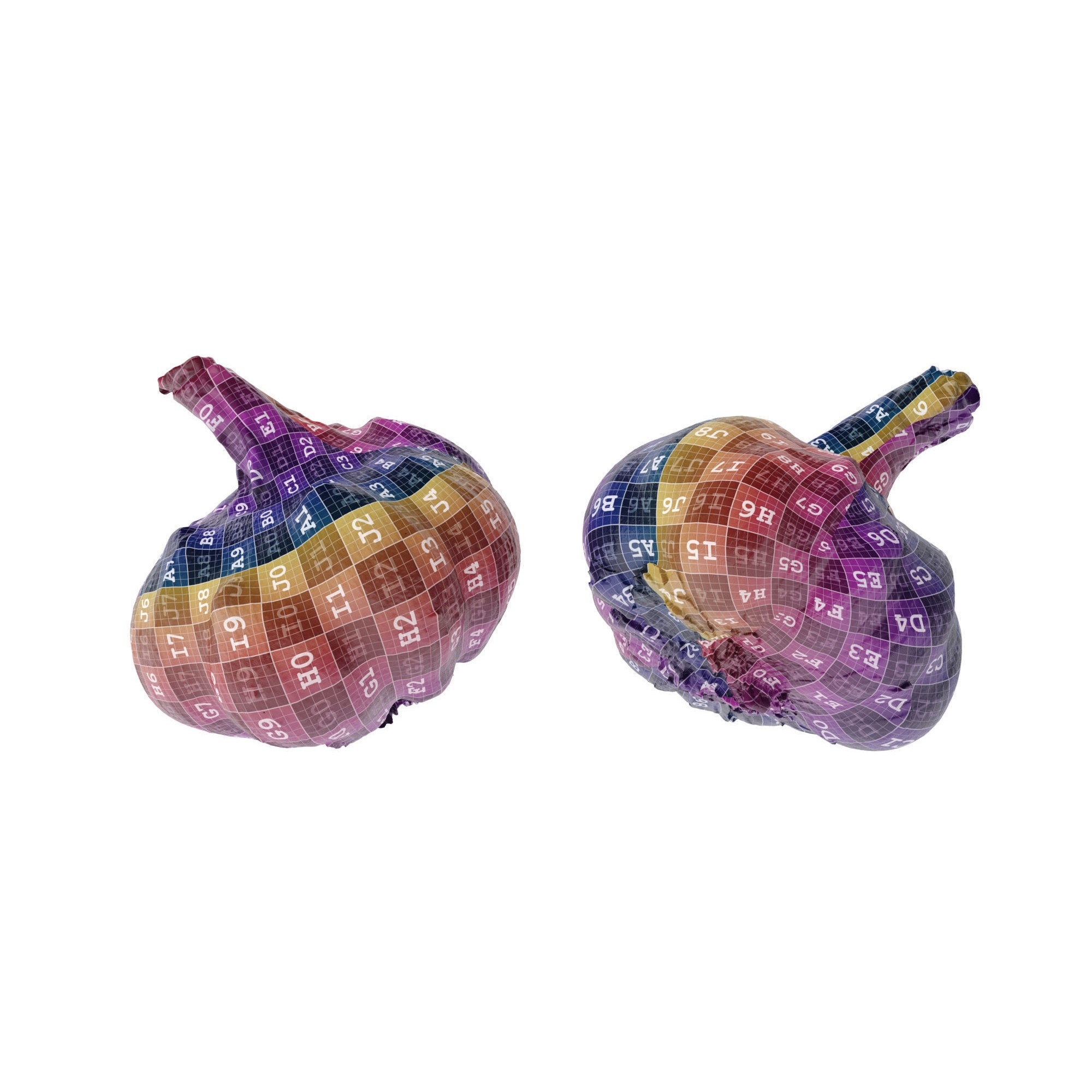 Garlic - Low-Poly Game-Ready 3D Model - View 15