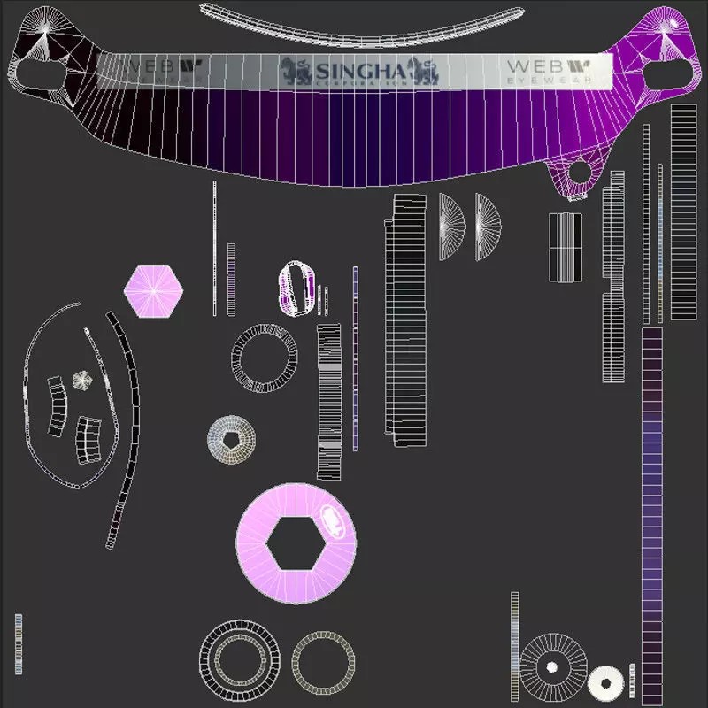 Alfa Romeo Helmets 3D Model – High Detail PBR Game Asset, FBX, OBJ