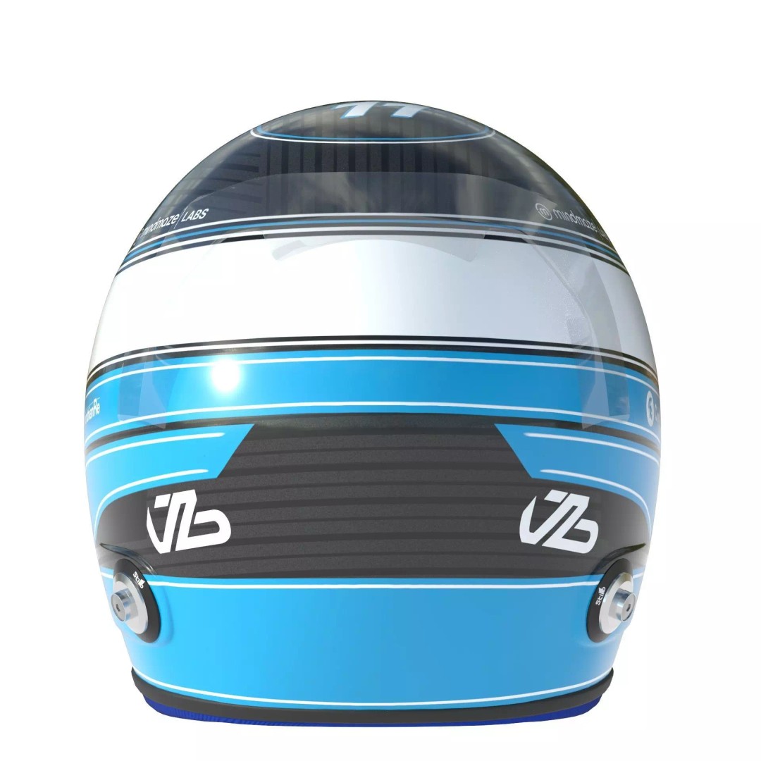 Alfa Romeo Helmets 3D Model – High Detail PBR Game Asset, FBX, OBJ - View 7