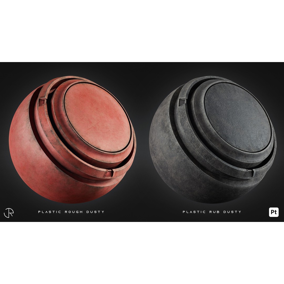 Post Apocalyptic Smart Materials 3D Model – Customizable Textures, PBR - View 5