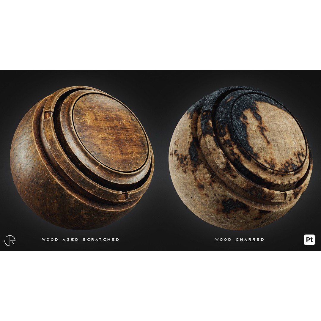 Post Apocalyptic Smart Materials 3D Model – Customizable Textures, PBR - View 6