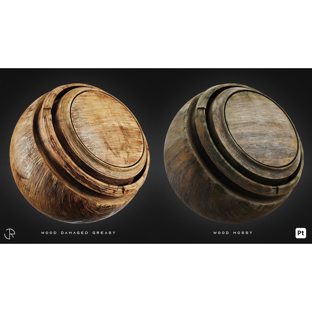 Post Apocalyptic Smart Materials 3D Model – Customizable Textures, PBR - View 7