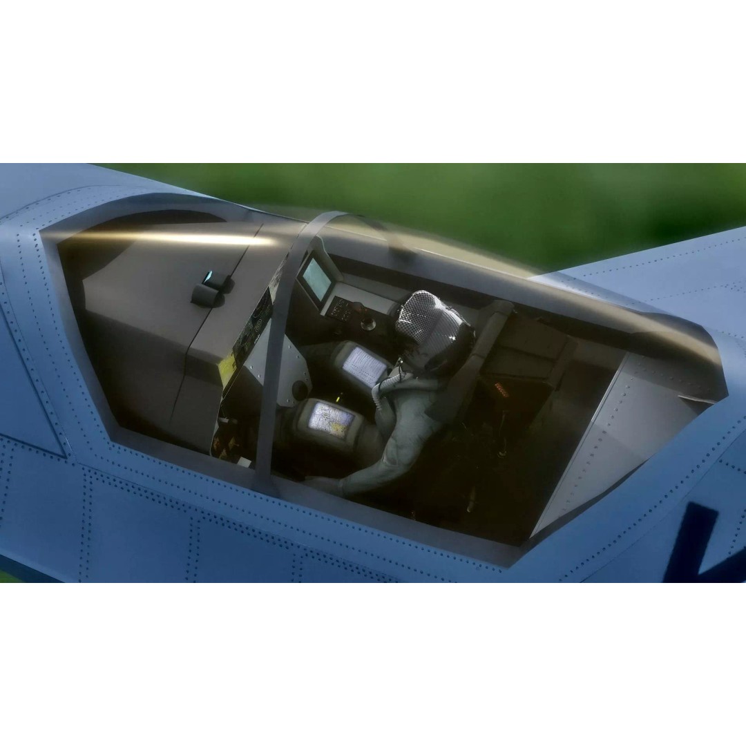MMU Kaan P2 3D Model – Fully Rigged Low-Poly Aircraft, Blender - View 21