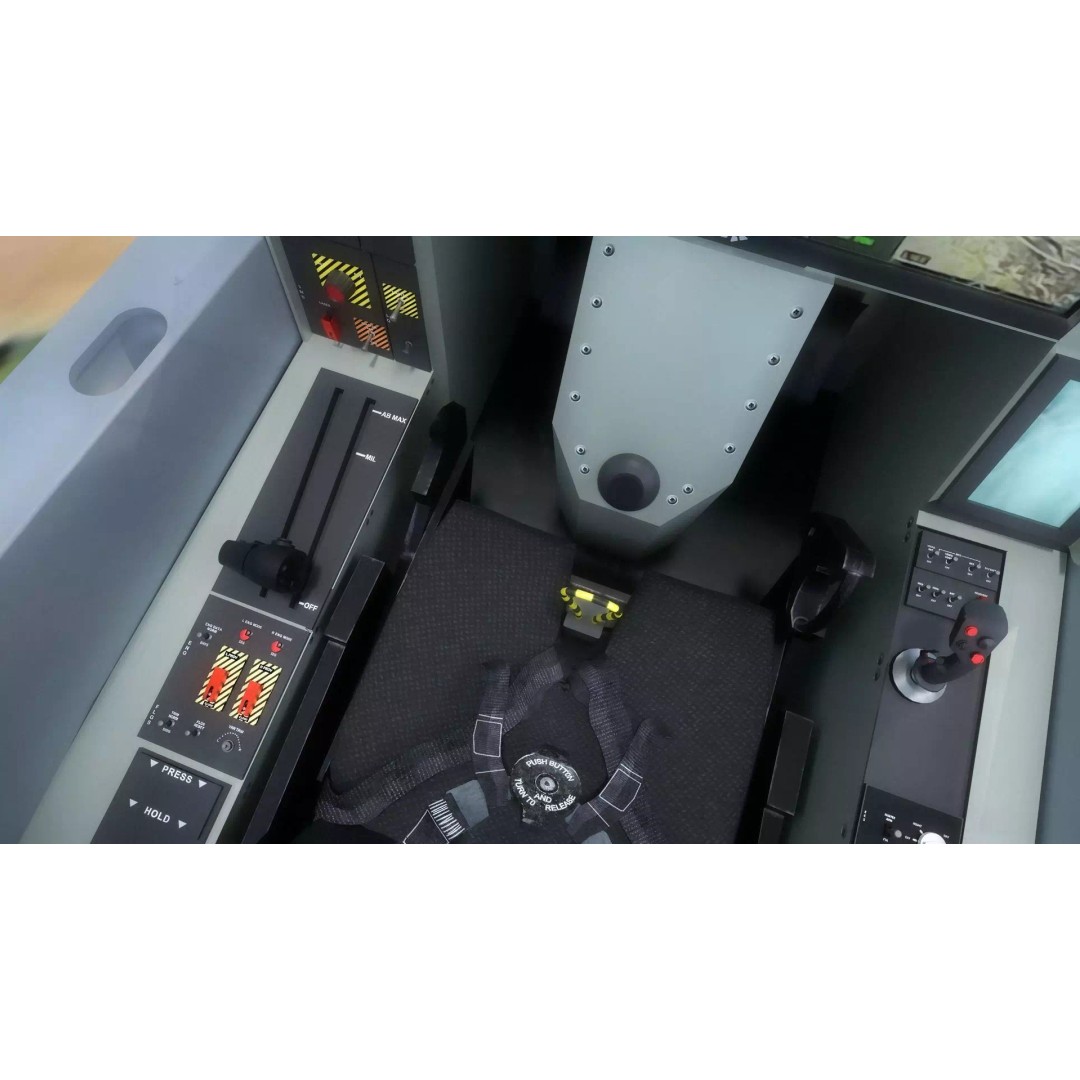 MMU Kaan P2 3D Model – Fully Rigged Low-Poly Aircraft, Blender - View 24