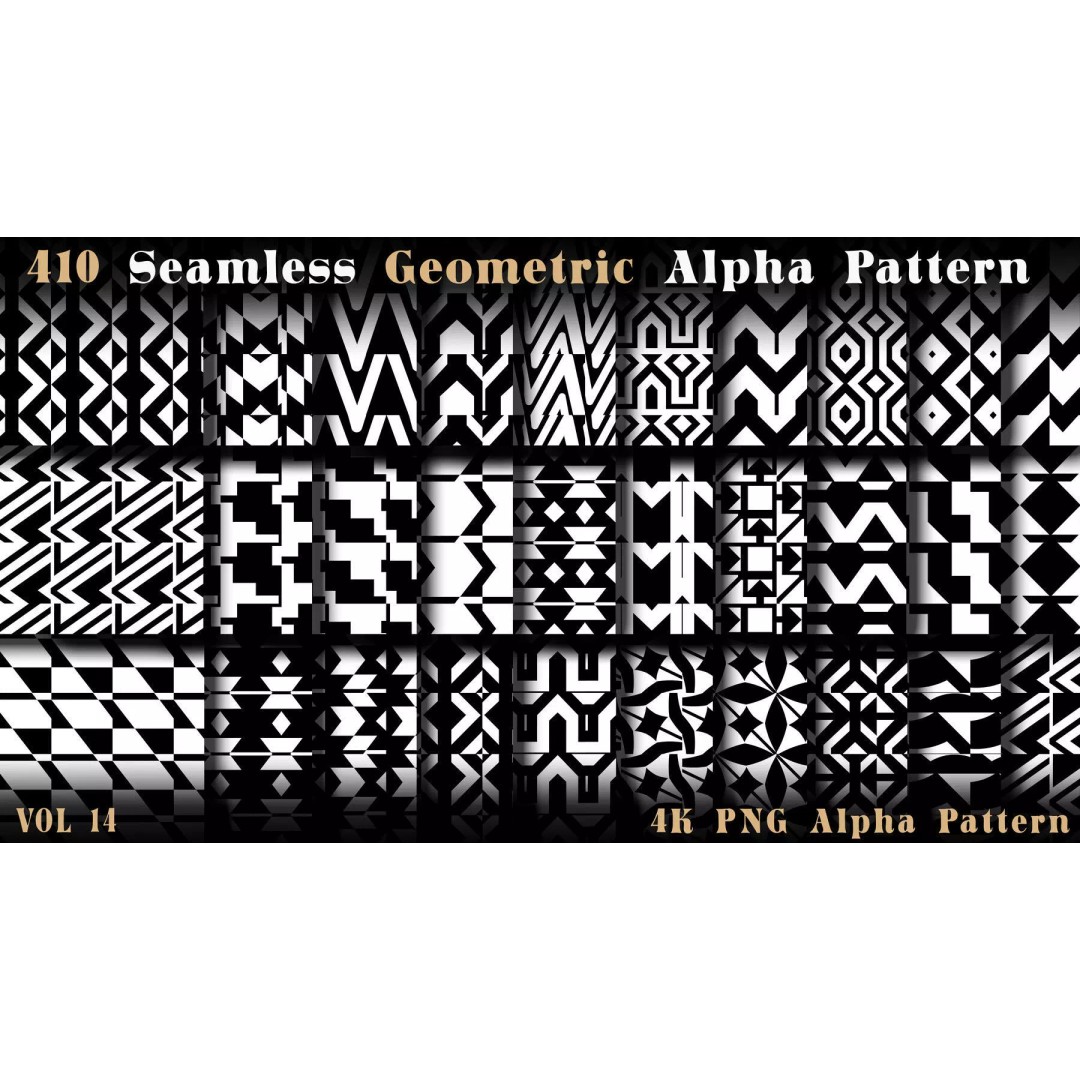 Ornamental Seamless 2D and 3D Alpha Pattern Texture – High-Quality PBR Assets - View 16