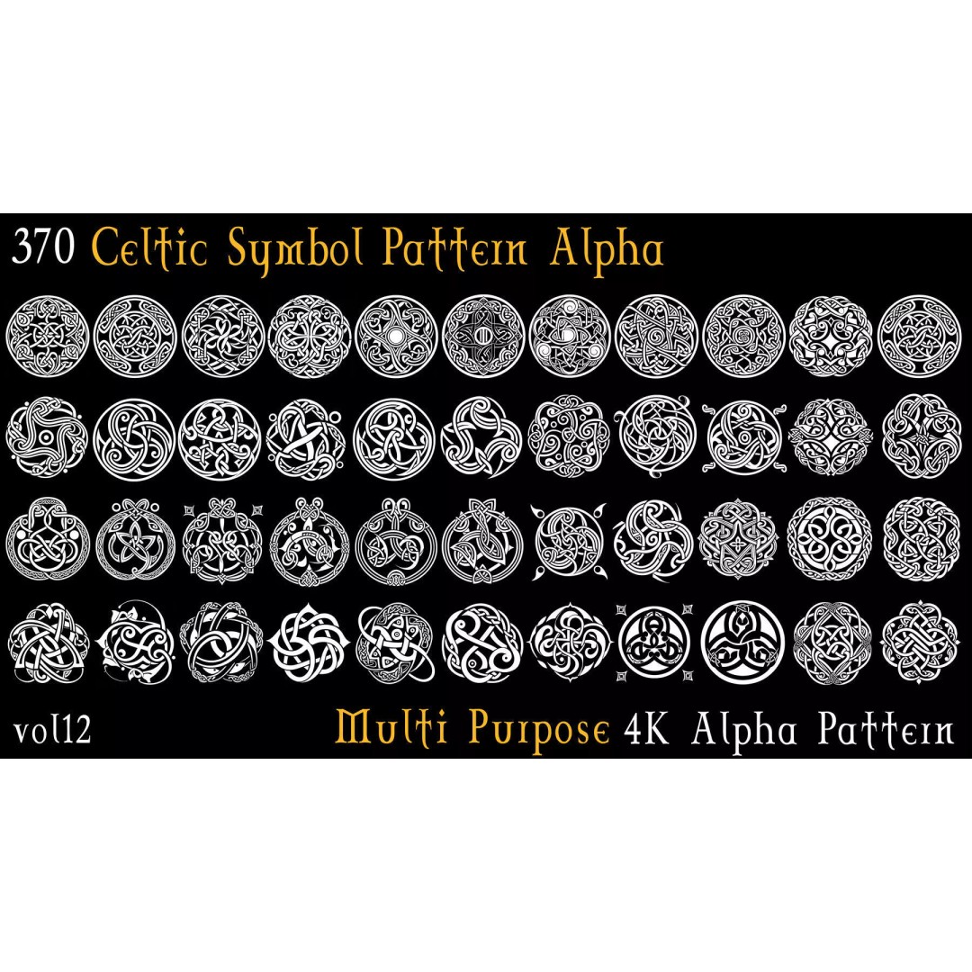 Ornamental Seamless 2D and 3D Alpha Pattern Texture – High-Quality PBR Assets - View 27