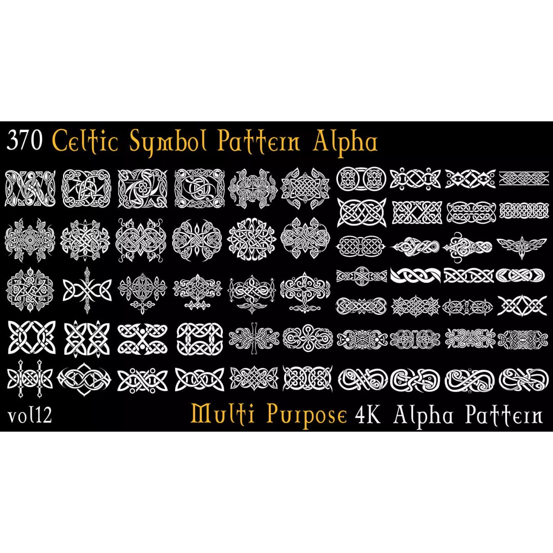 Ornamental Seamless 2D and 3D Alpha Pattern Texture – High-Quality PBR Assets - View 4