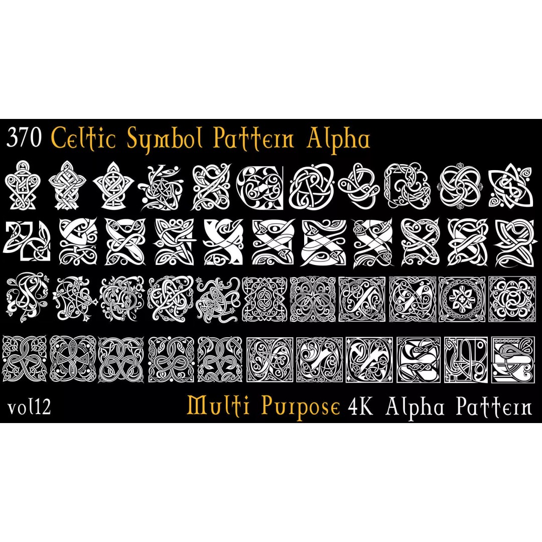 Ornamental Seamless 2D and 3D Alpha Pattern Texture – High-Quality PBR Assets - View 5