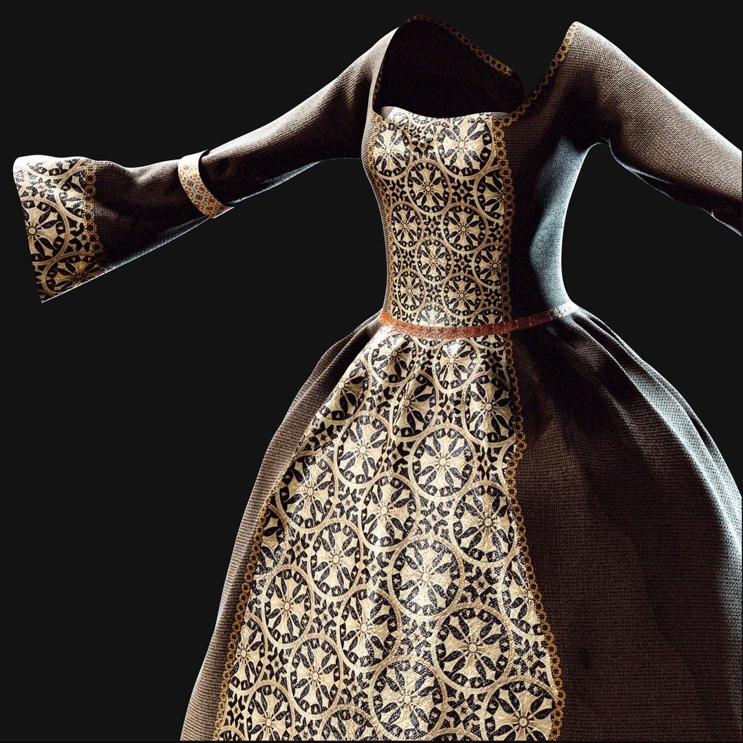 Ancient Fabric Material 3D Model – 60 Textures in .SBSAR Format
