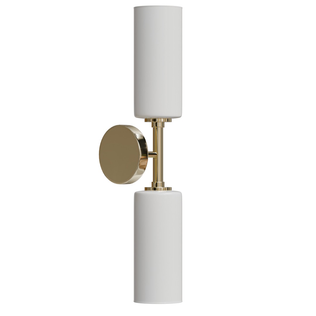 Ayaka Steel Wall Sconce 3D Model – Low Poly PBR Lighting Asset, FBX - View 5