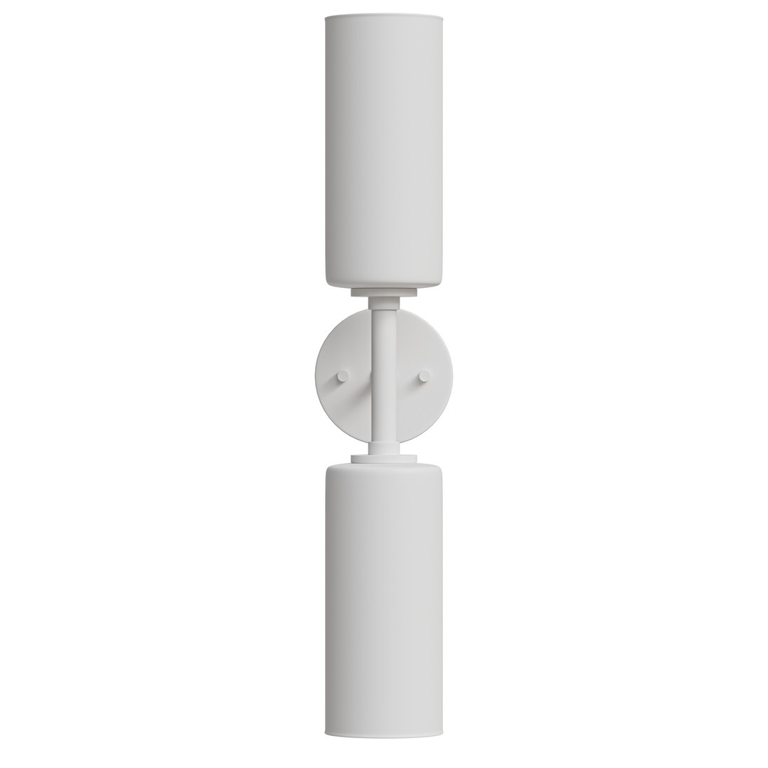 Ayaka Steel Wall Sconce 3D Model – Low Poly PBR Lighting Asset, FBX - View 9
