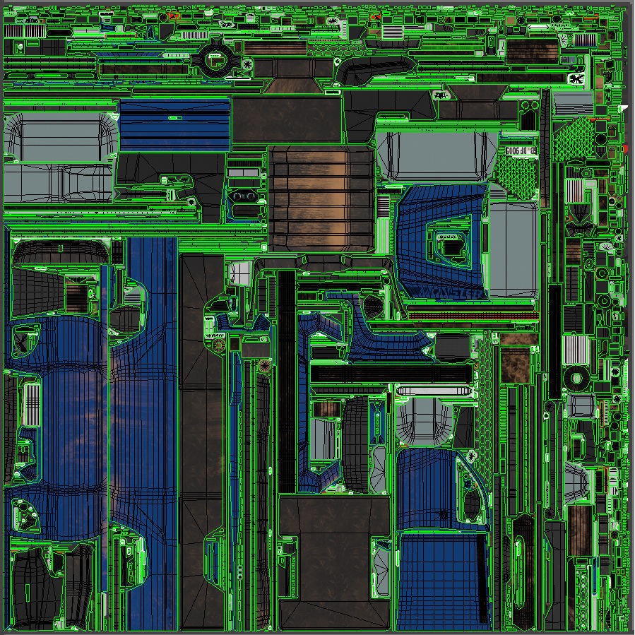 Generic Pickup Truck 3D Model – Low Poly Game Ready Vehicle with PBR Textures - View 16