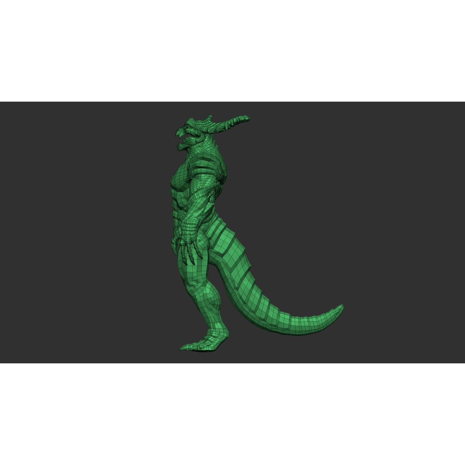 Karnax - Low-Poly Game-Ready 3D Model - View 12