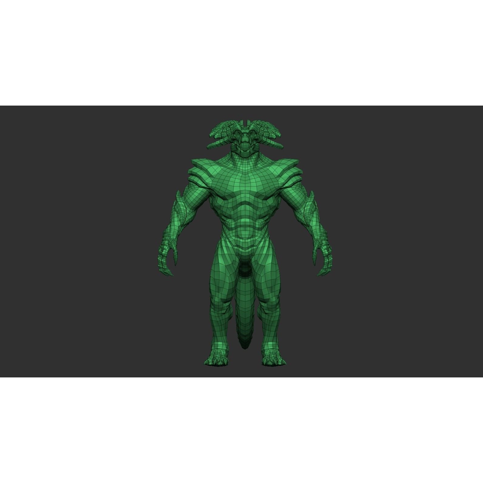 Karnax - Low-Poly Game-Ready 3D Model - View 13