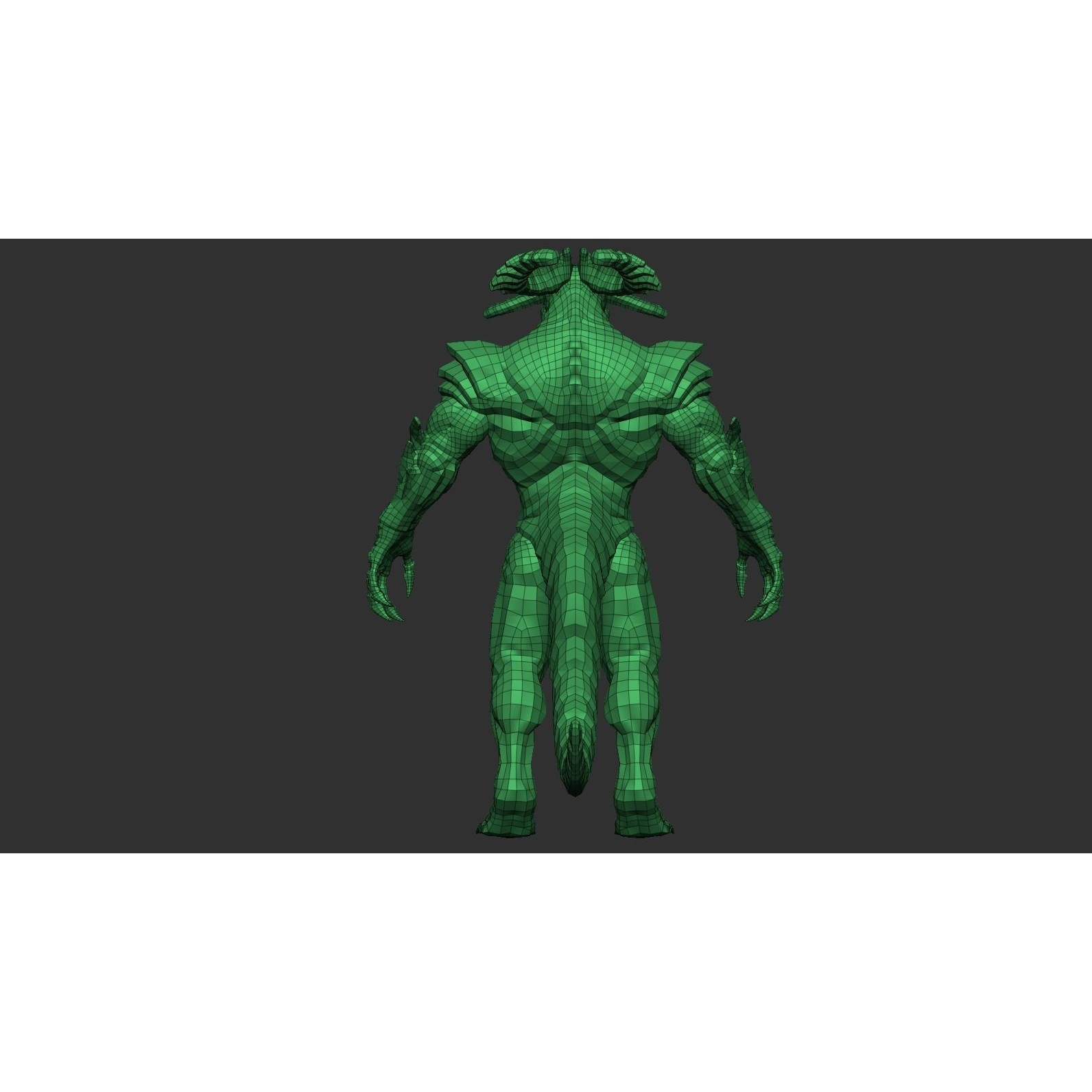 Karnax - Low-Poly Game-Ready 3D Model - View 15