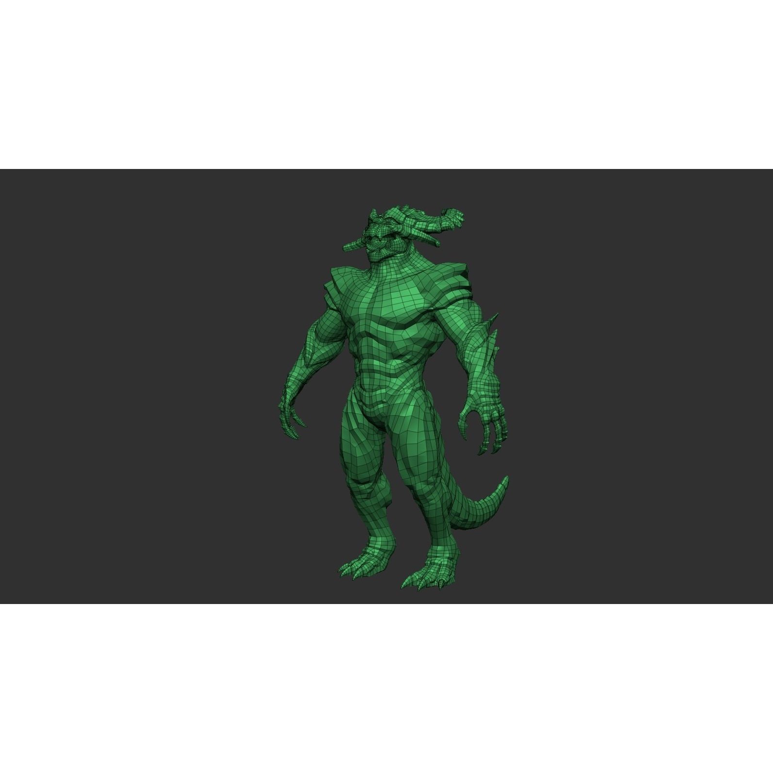 Karnax - Low-Poly Game-Ready 3D Model - View 16