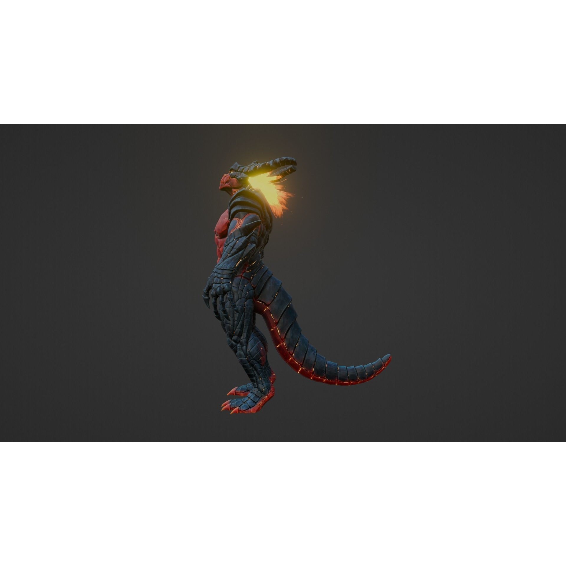 Karnax - Low-Poly Game-Ready 3D Model - View 6