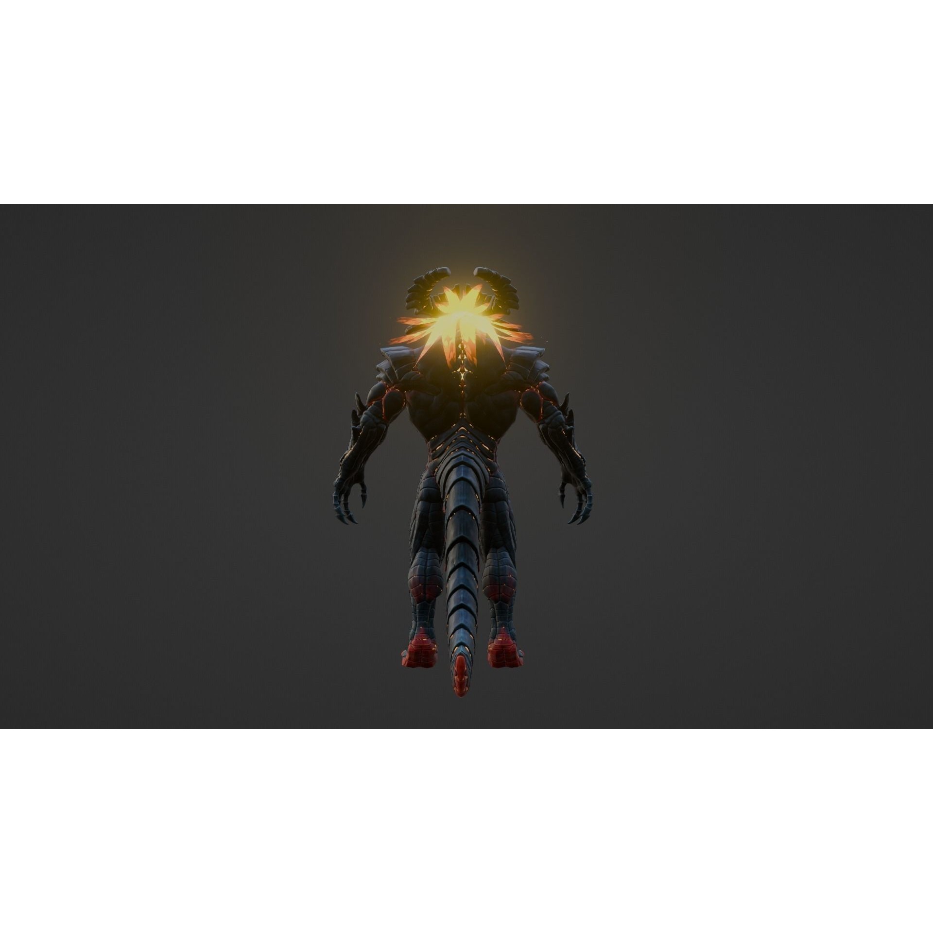 Karnax - Low-Poly Game-Ready 3D Model - View 7