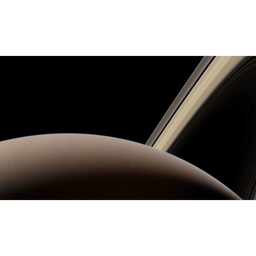 Saturn 3D Model – 16K Photorealistic Low Poly Asset for Unity & Unreal - View 12