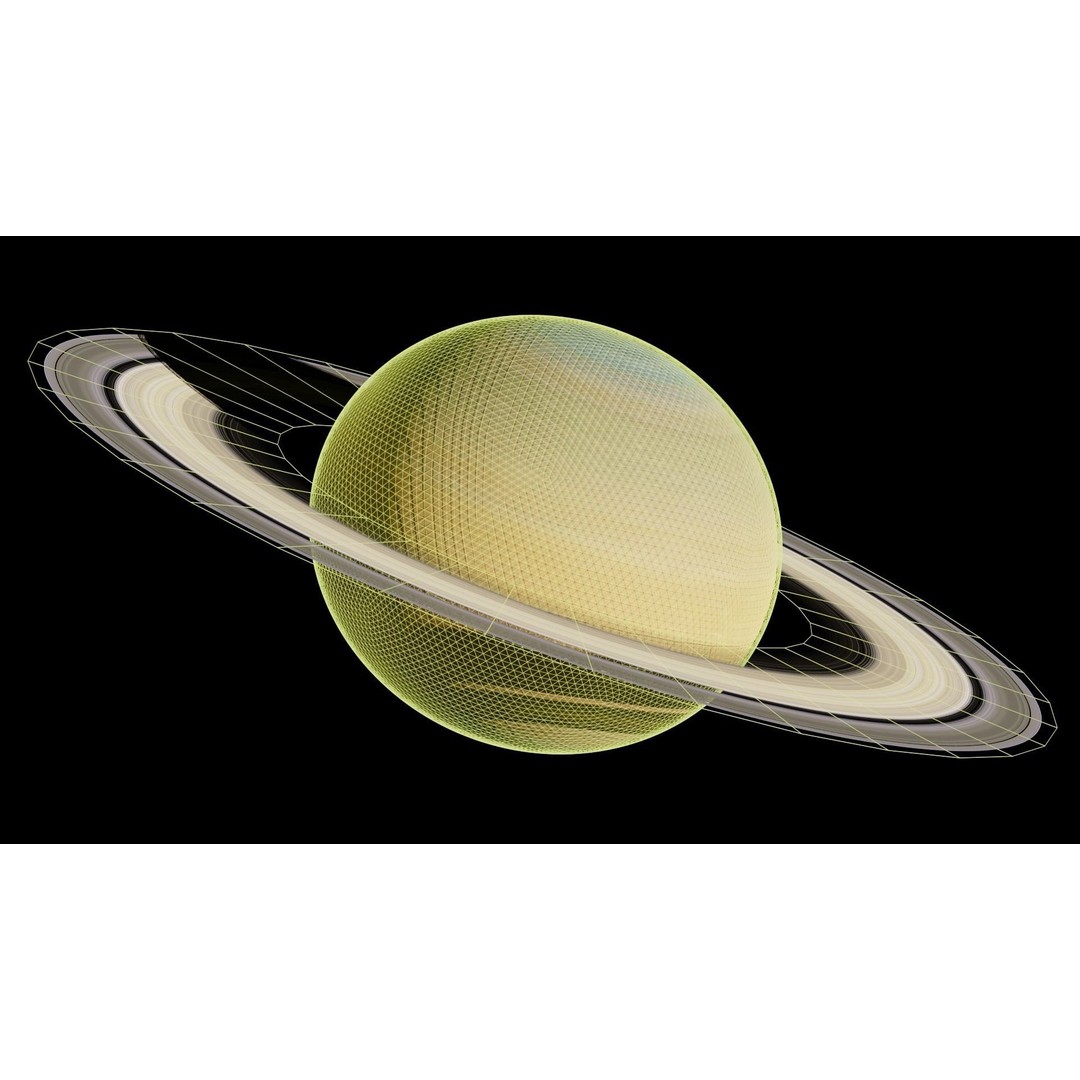 Saturn 3D Model – 16K Photorealistic Low Poly Asset for Unity & Unreal - View 56