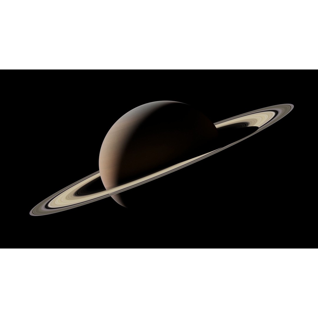 Saturn 3D Model – 16K Photorealistic Low Poly Asset for Unity & Unreal - View 7