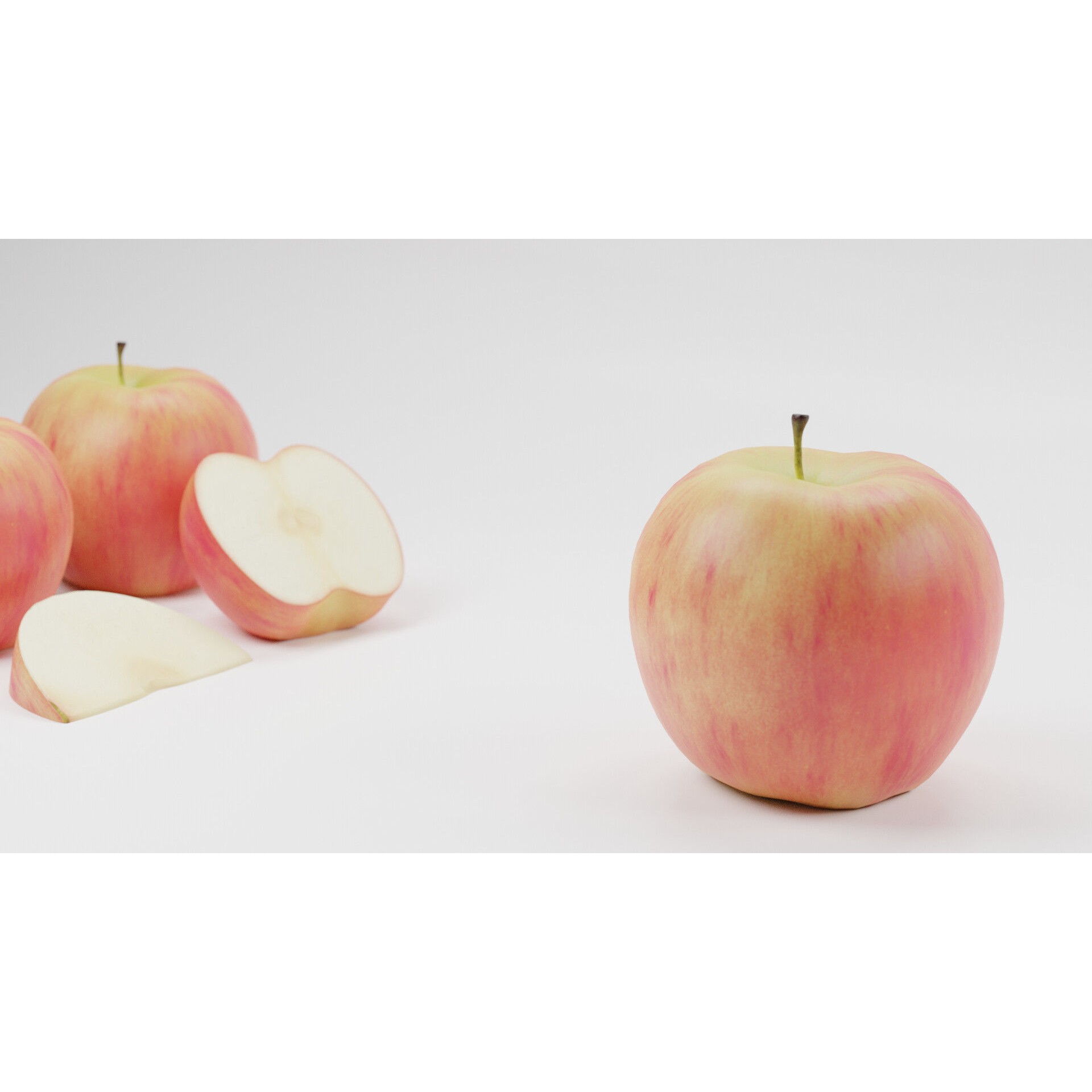 Mega Fruit Pack - Low-Poly Game-Ready 3D Model