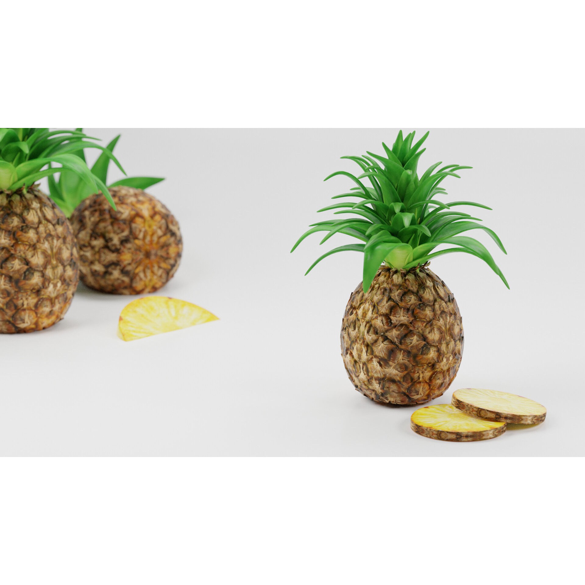 Mega Fruit Pack - Low-Poly Game-Ready 3D Model - View 18
