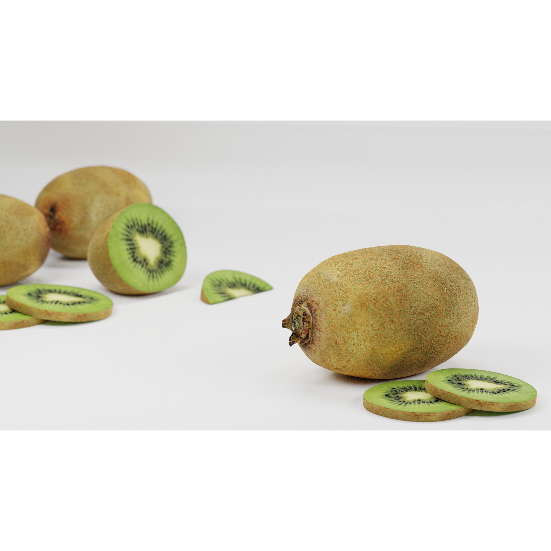 Mega Fruit Pack - Low-Poly Game-Ready 3D Model - View 23