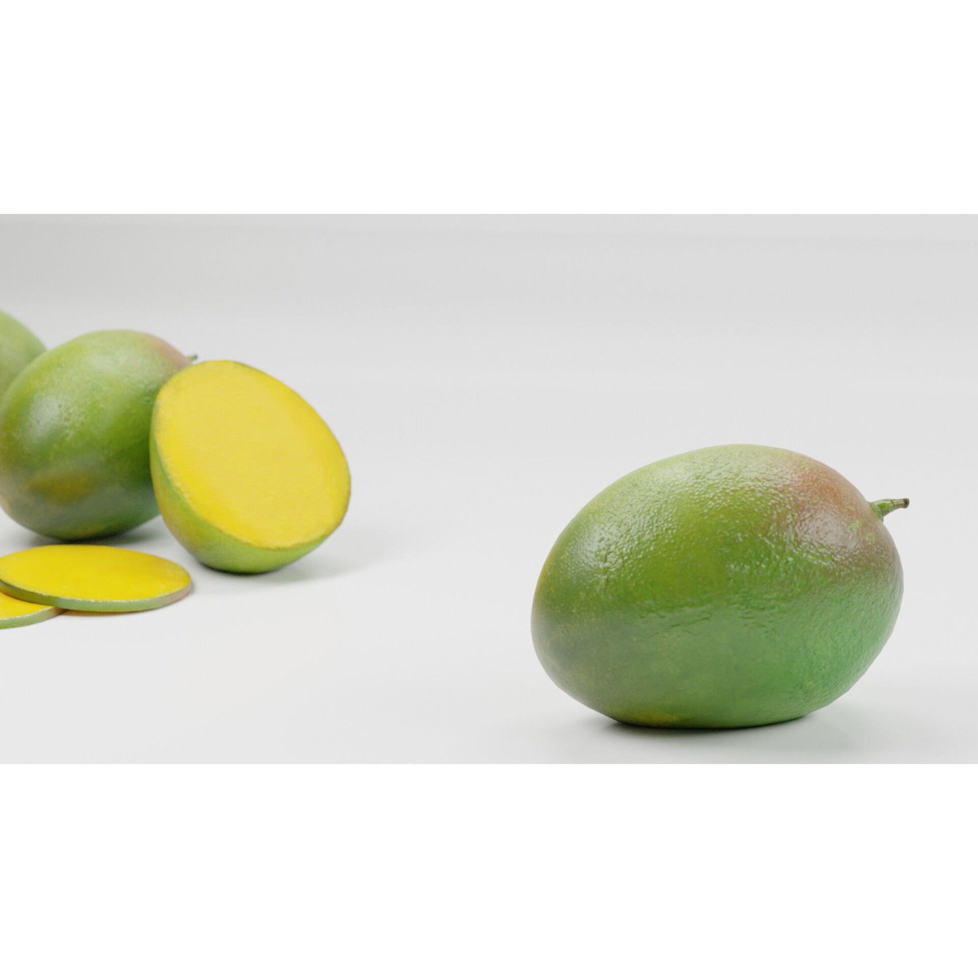 Mega Fruit Pack - Low-Poly Game-Ready 3D Model - View 25