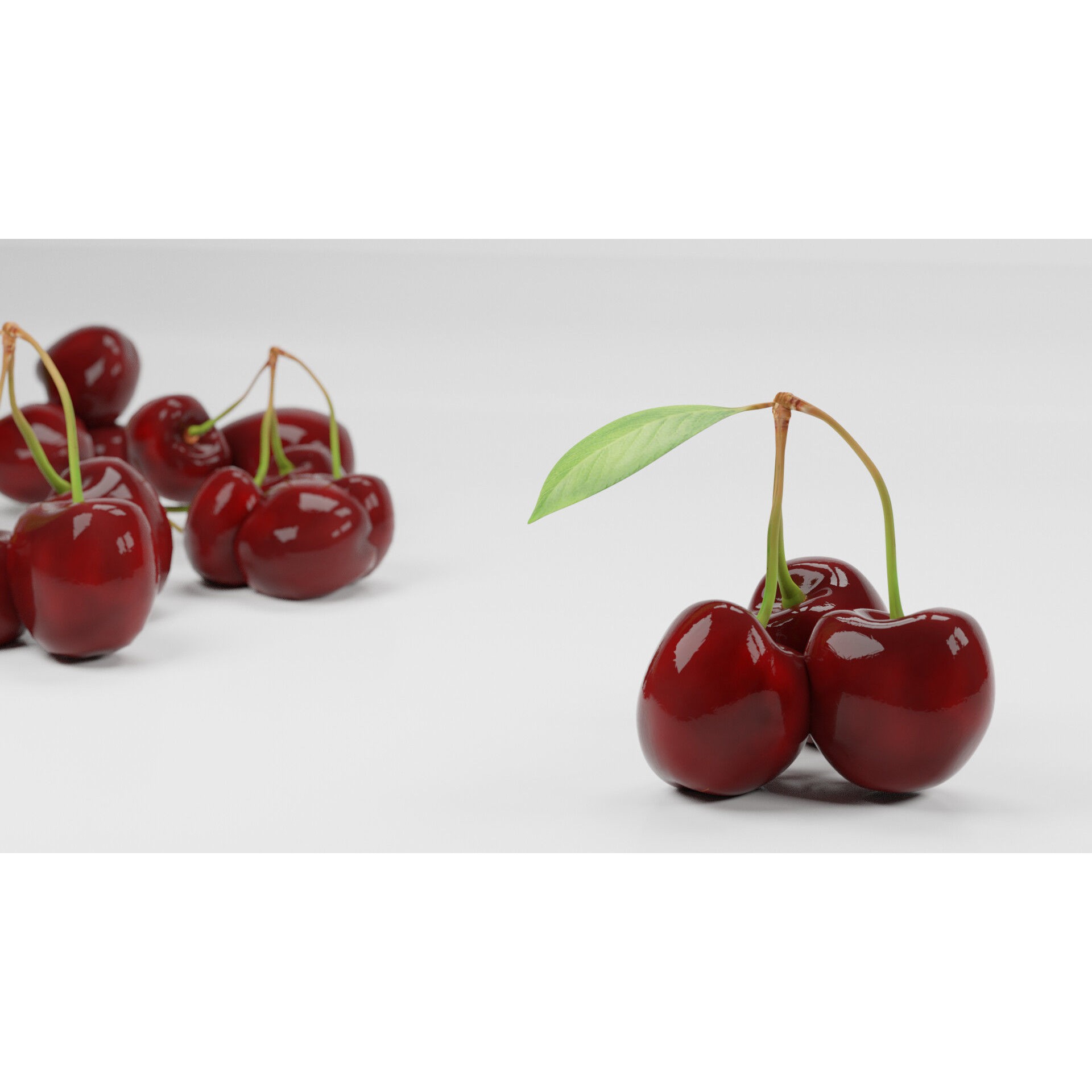 Mega Fruit Pack - Low-Poly Game-Ready 3D Model - View 3